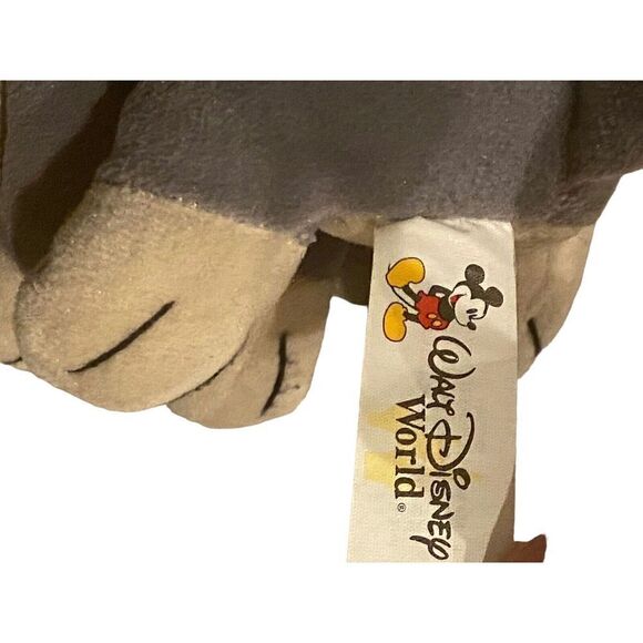 Walt Disney World Lady And The TRAMP 7”  Gray Dog Plush Beanie Toy - Picture 5 of 9